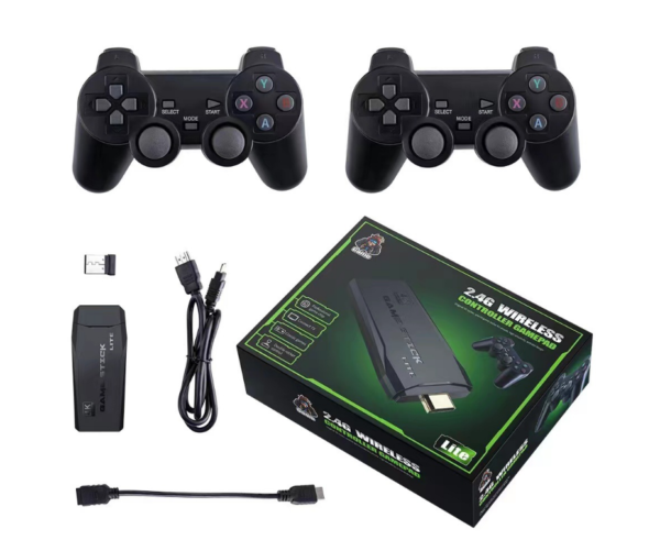 M8 game console high-definition wireless handle, PS1 game console, arcade two-player high-definition retro home game console